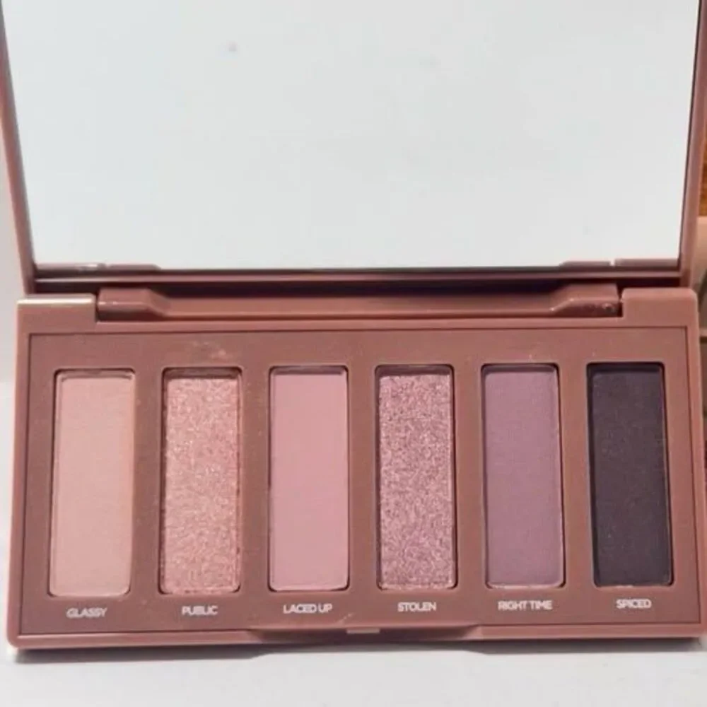 New Urban Decay Naked 3 MINI Eyeshadow Palette neutral Pink shimmer